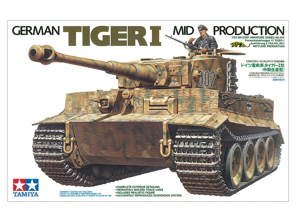 35194 - Tamiya - German Tiger I Mid Production