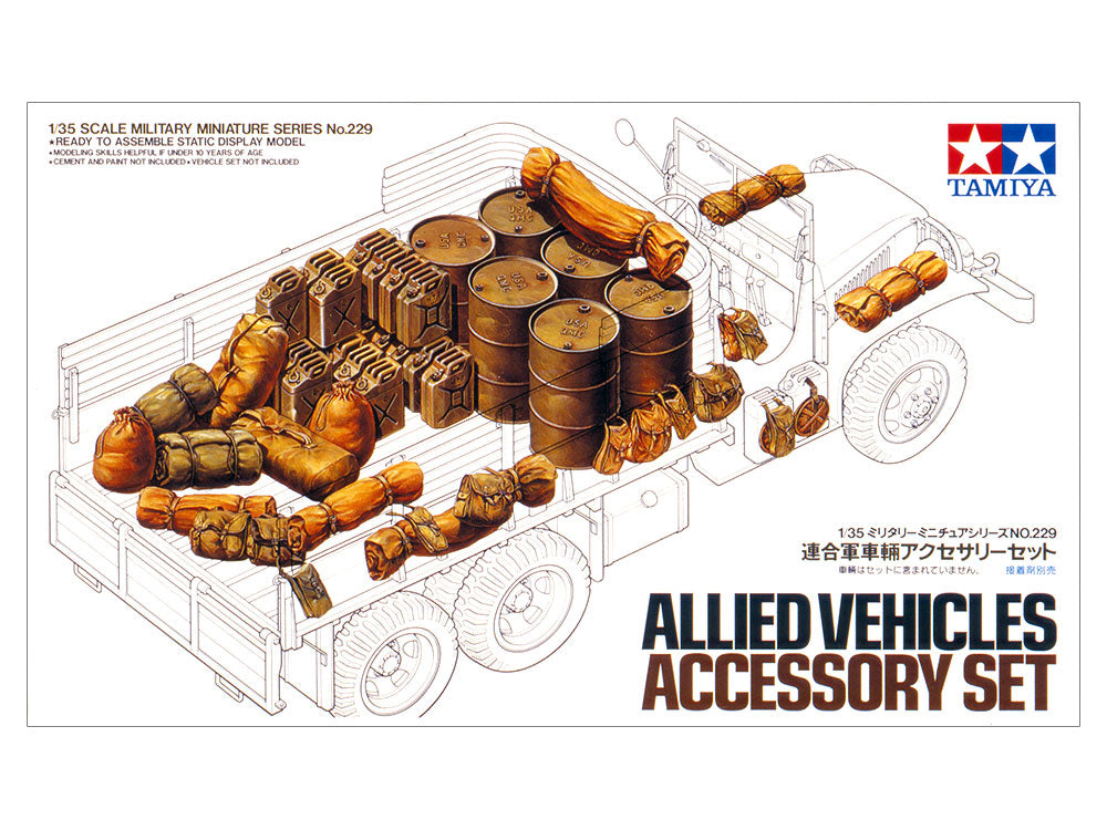 35229 - Tamiya - Allied Vehicles Accessory Set