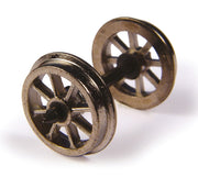 36-014 Metal Spoked Wagon Wheels (x10)