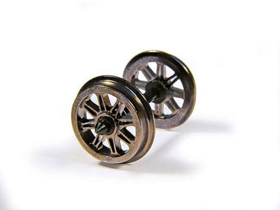 36-028 Metal Split Spoke Wagon Wheels (x10)