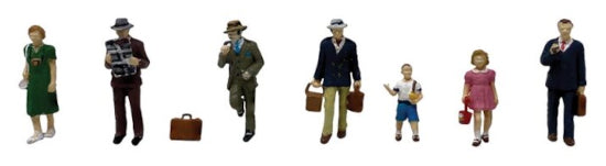 36-427 Post-War Era Figures Set A