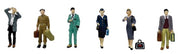 36-443 Post-War Era Figures Set C