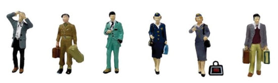 36-443 Post-War Era Figures Set C