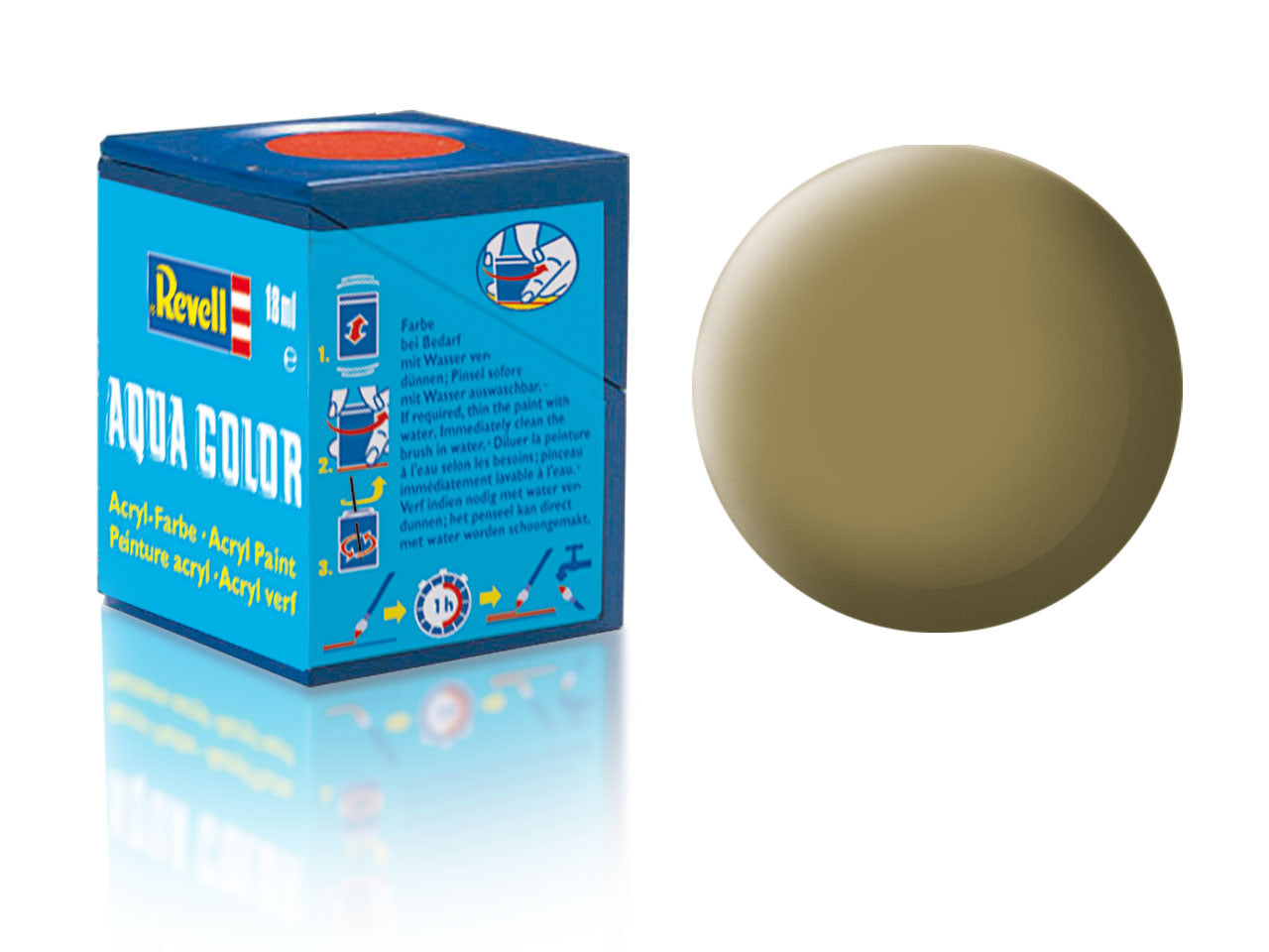 36188 - Revell - Matt "Ochre Brown" (RAL 1011) Aqua Color - 18ml