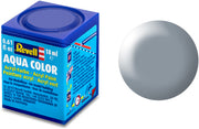 36374 - Revell - Silk "Grey" (RAL 7001) Aqua Color Acrylic - 18ml