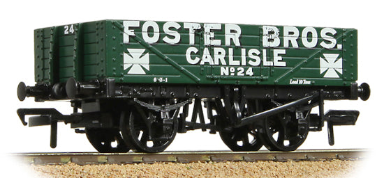 37-063A 5 Plank Wagon Wooden Floor Foster Bros. Green