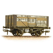 37-114 SPECIAL OFFER 7 Plank Fixed End Wagon Baldwin Weathered