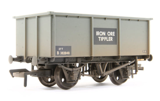 37-275G BR 27T Steel Tippler BR Grey (Early) 'Iron Ore'- Weathered