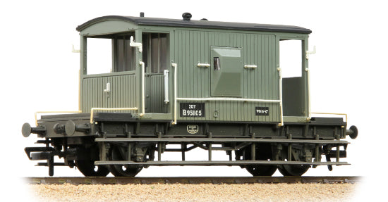 37-528F BR 20T Brake Van BR Grey (Early - Weathered) SPECIAL OFFER