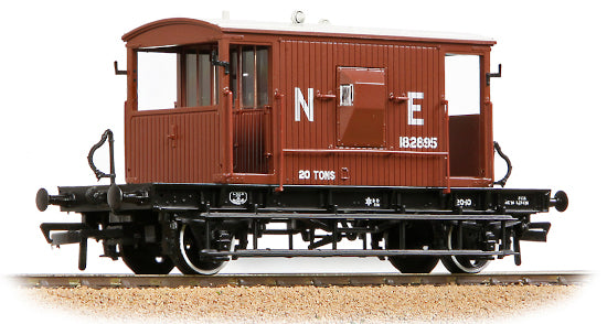 37-529C LNER 20T Brake Van LNER Bauxite