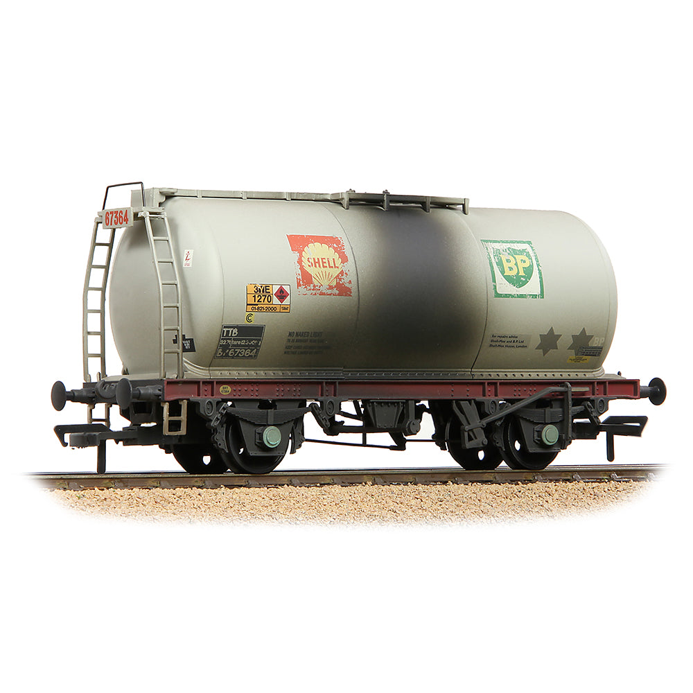 BR 45T TTA Tank Wagon - Shell/BP - Weathered
