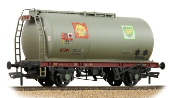 37-577B  - BACHMANN - OO - BR 45T TTA Tank Wagon Wagon Shell-BP Grey [W]