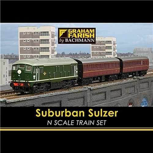 370-062 - Graham Farish - N - Suburban Sulzer Train Set