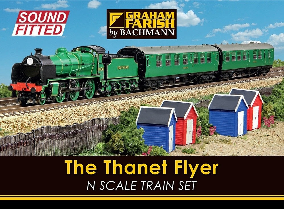 The Thanet Flyer N Gauge Train Set SOUND FITTED