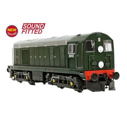 371-030A - Graham Farish - N - Class 20/0 Disc Headcode & Tablet Catcher D8032 BR Green (Late Crest)