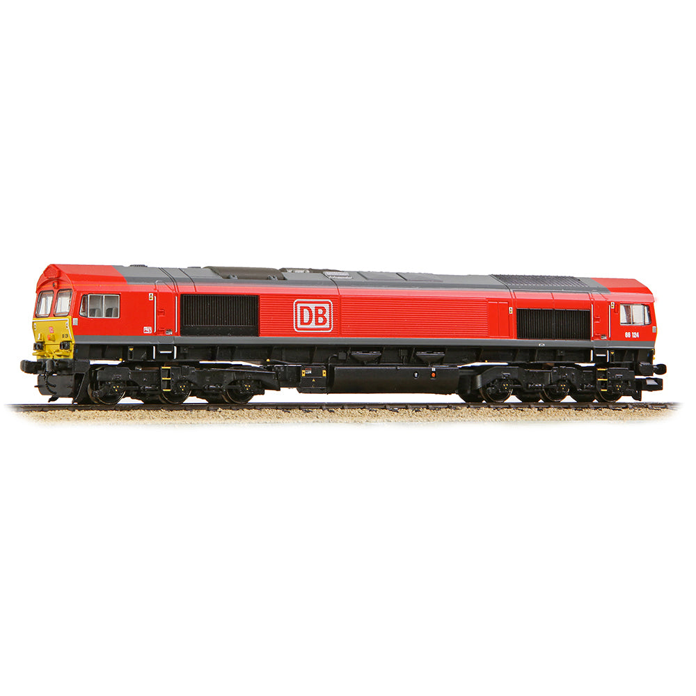 371-383B - Graham Farish - N - Class 66/0 66124 DB Cargo Red