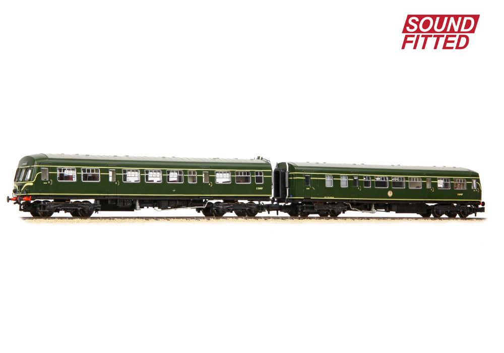 371-508ASF - Graham Farish - N - Class 101 2-Car 'Power Twin' DMU BR Green (Speed Whiskers) N