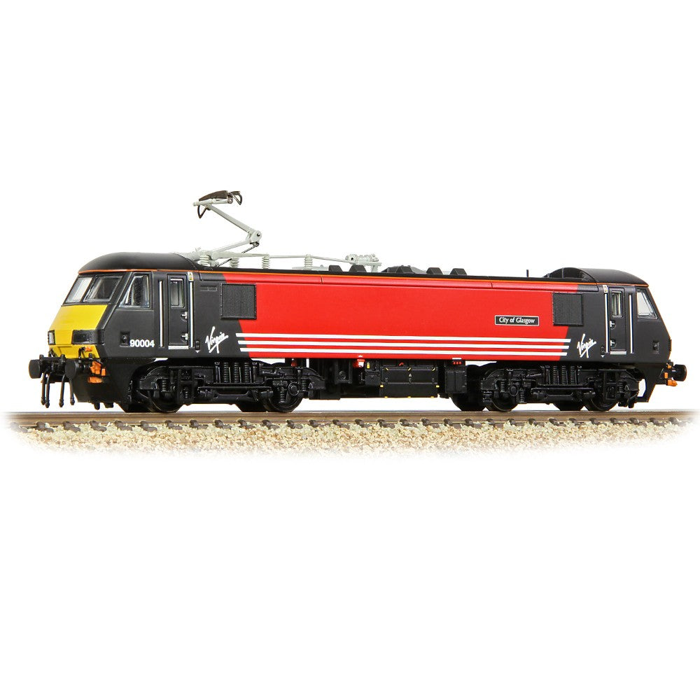 Class 90/0 - 90004 Virgin West Coast- 'City of Glasgow'