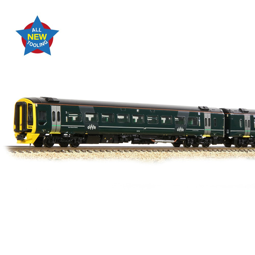 371-857A - Graham Farish - Class 158 2 Car DMU 158750 GWR Green