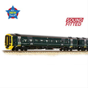 Class 158 2 Car DMU GWR Grteen 158750 (SOUND)