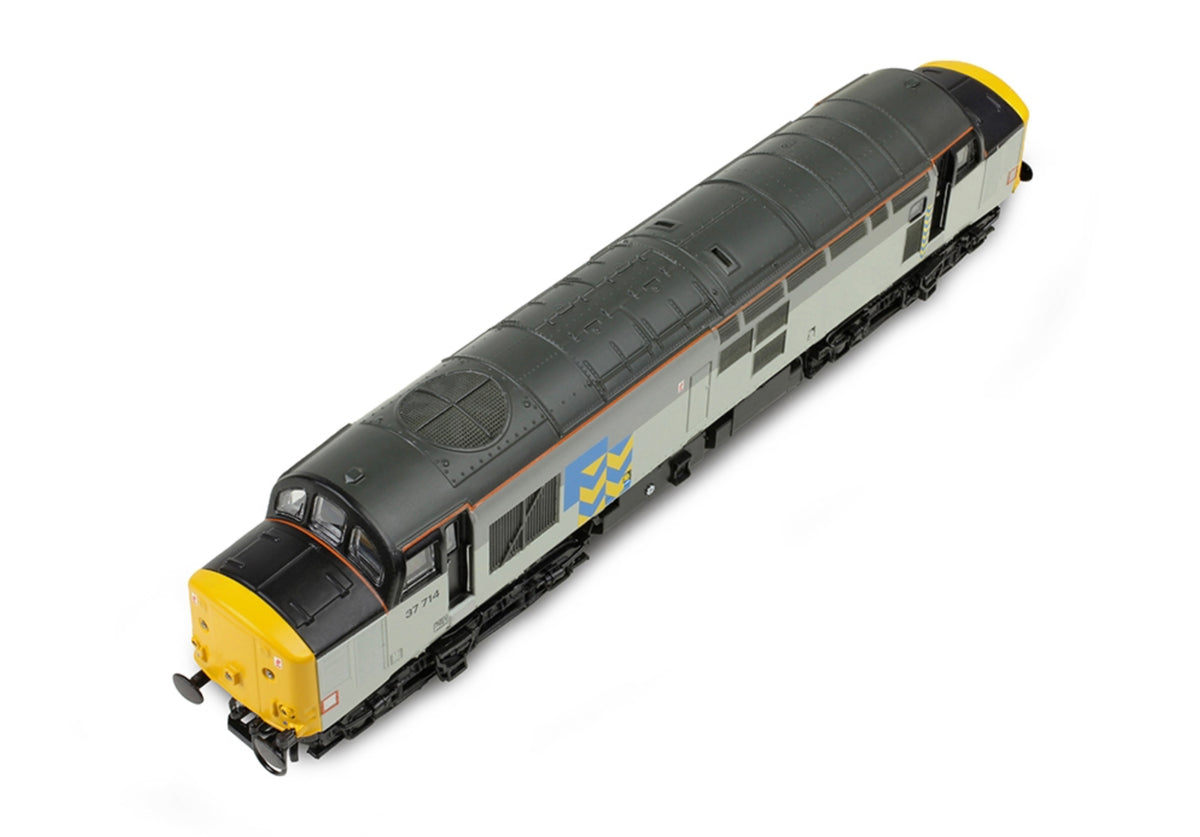 372-111 - Graham Farish - N - Class 37/7 37714 BR Railfreight Metals Sector