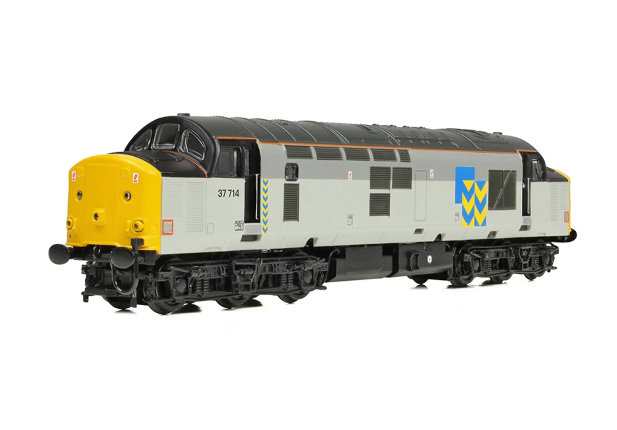 372-111 - Graham Farish - N - Class 37/7 37714 BR Railfreight Metals Sector