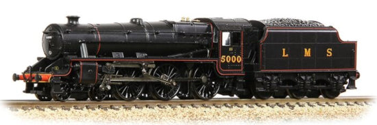 372-135A LMS 5MT 'Black 5' with Riveted Tender 5000 LMS Lined Black SPECIAL OFFER