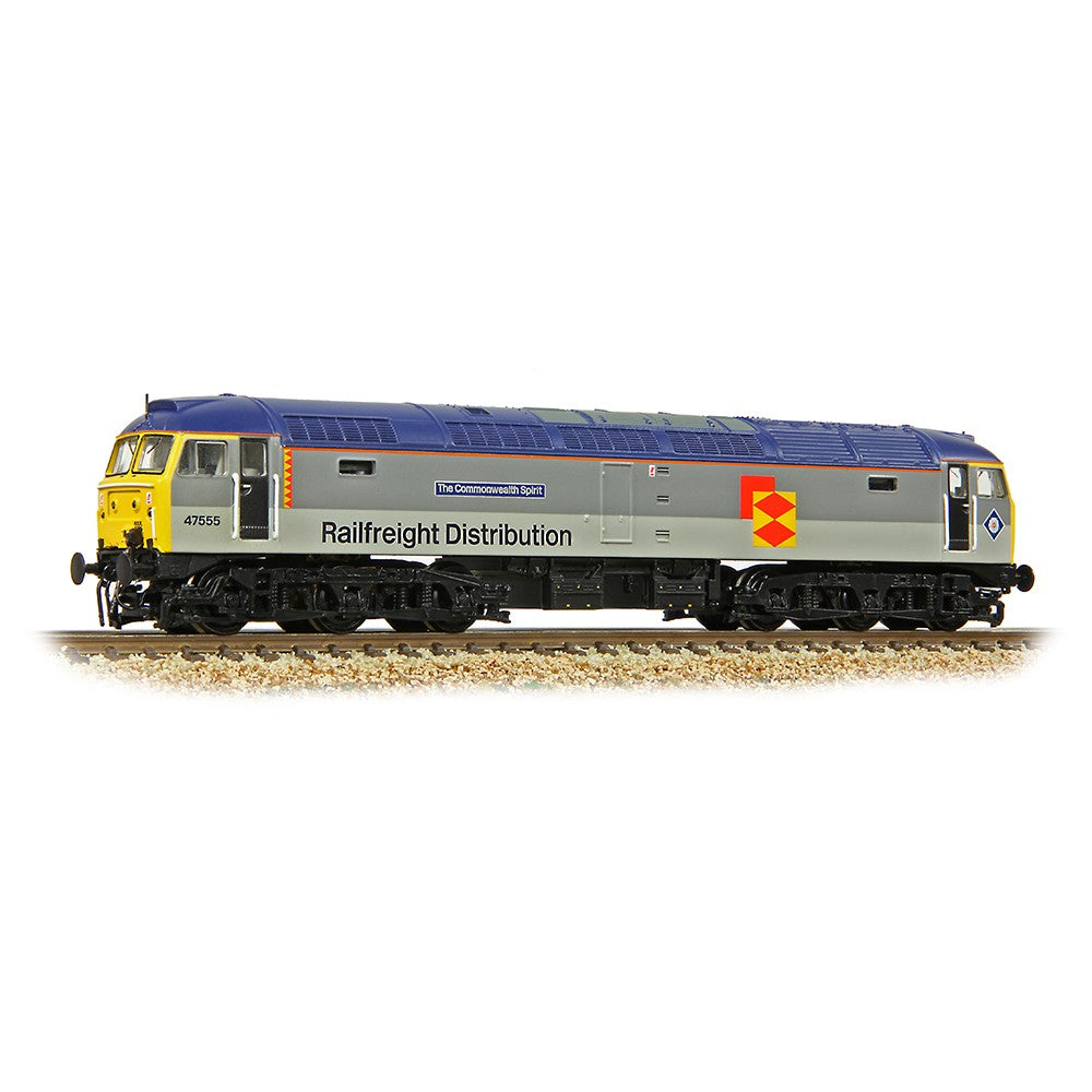 BR Class 47/4 - 47555 'The Commonwealth Spirit' Rf Distribut