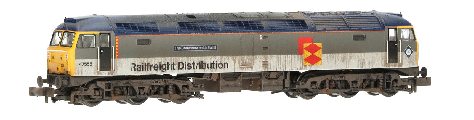 BR Class 47/4 - 47555 'The Commonwealth Spirit' DCC SOUND Rf