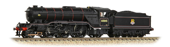 372-612 LNER V2 60845 BR Lined Black (Early Emblem)