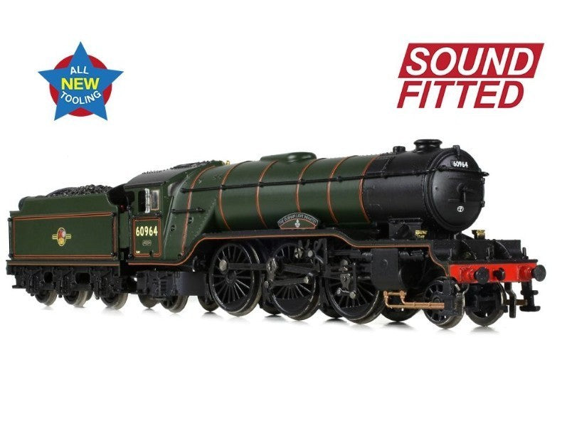 LNER Class V2 60964 Durham Light Infantry Late Crest SOUND FITTED