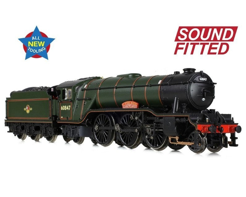 LNER Class V2 60847 St Peter's School Late Crest SOUND FITTE