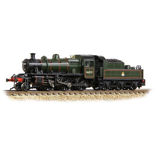 LMS Ivatt 2MT - 46521 - BR Black Early Sound Fitted