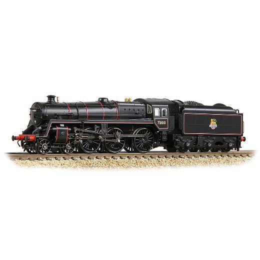 BR Std Class 5MT 73100 - Lined Black Early (SOUND FITTED)