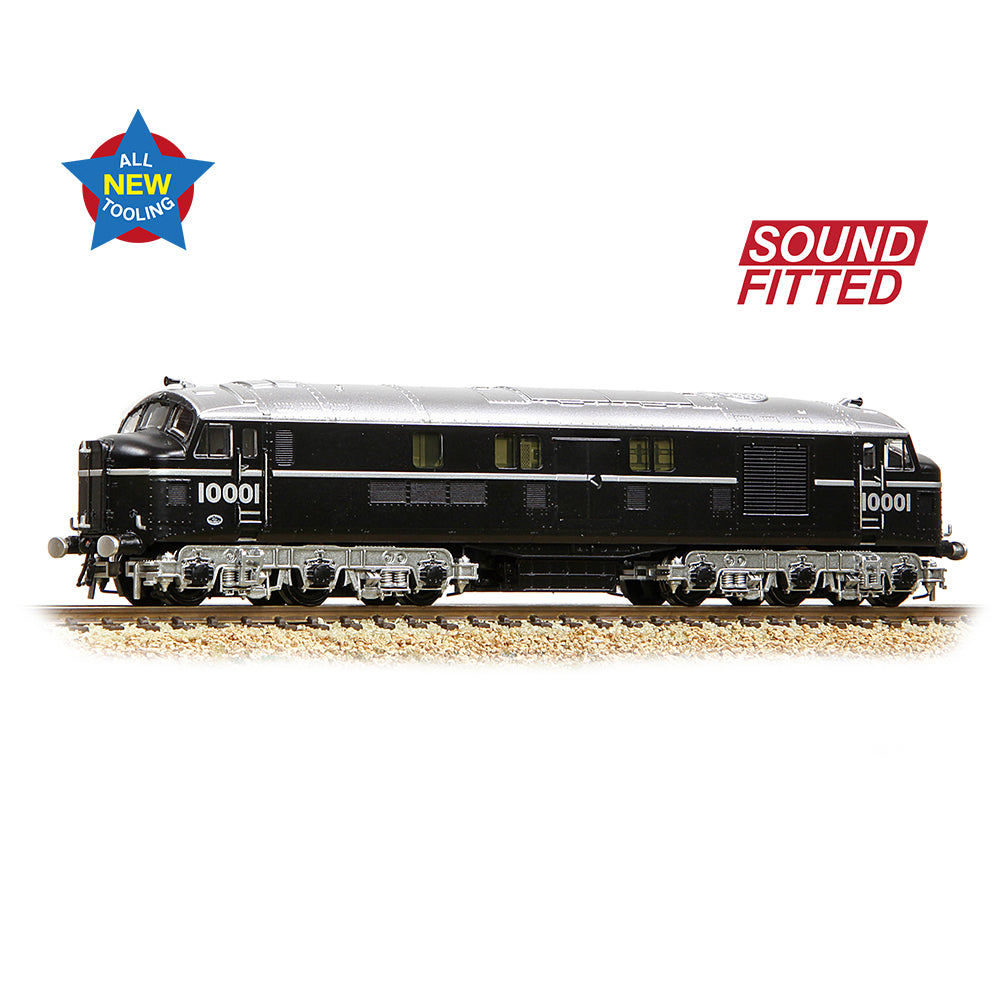 LMS 10001 - LMS Black/Silver (N Gauge) Sound Fitted