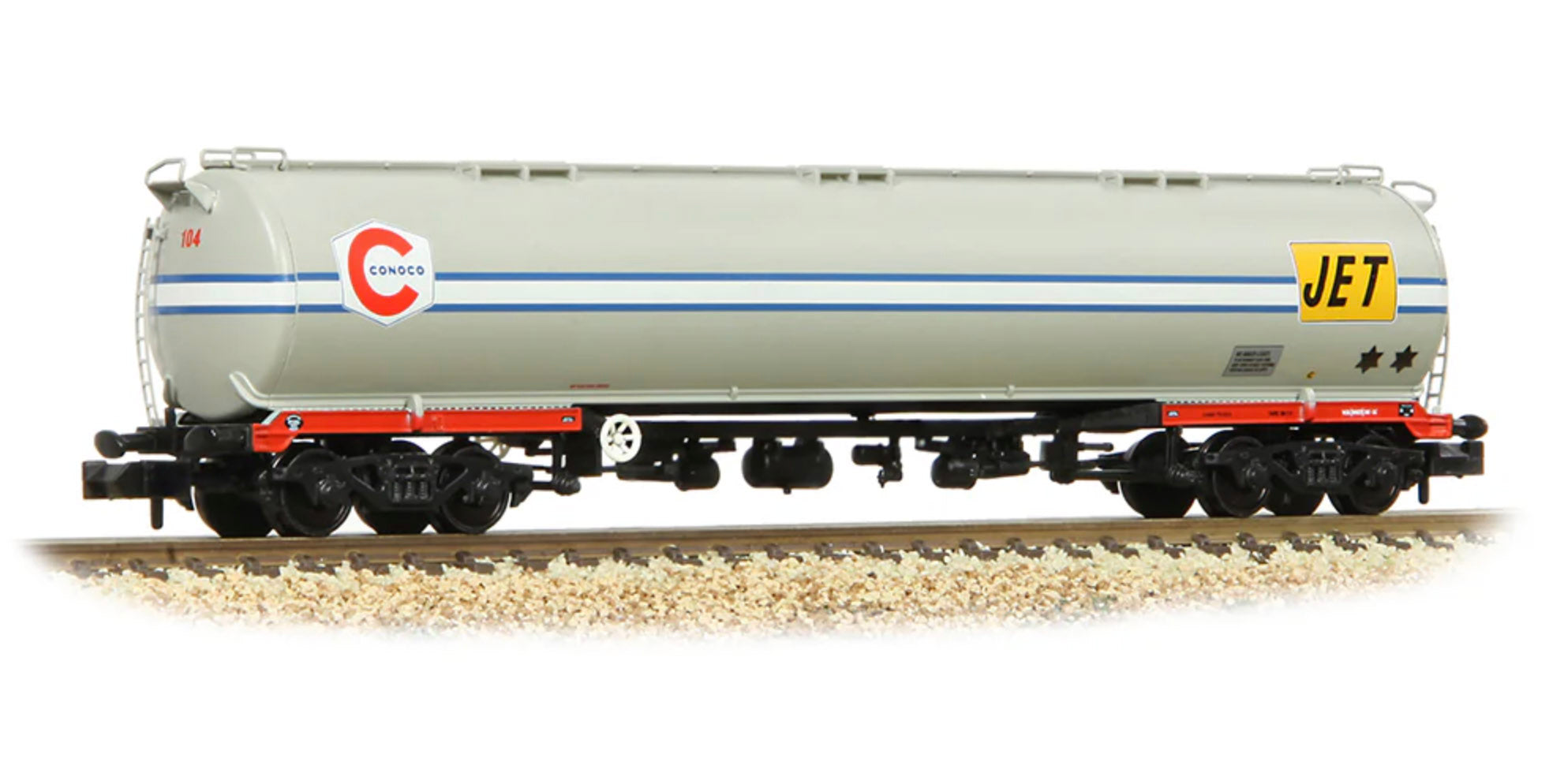 Farish - BR 102T TEA Bogie Tank Wagon - JET Weathered