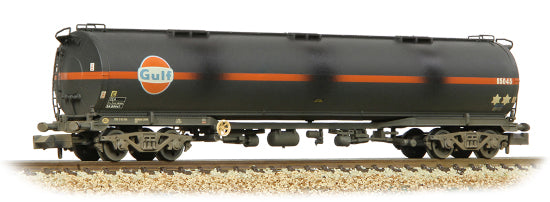 373-565A BR 102T TEA Bogie Tank Wagon 'Gulf' Black (Weathered) SPECIAL OFFER
