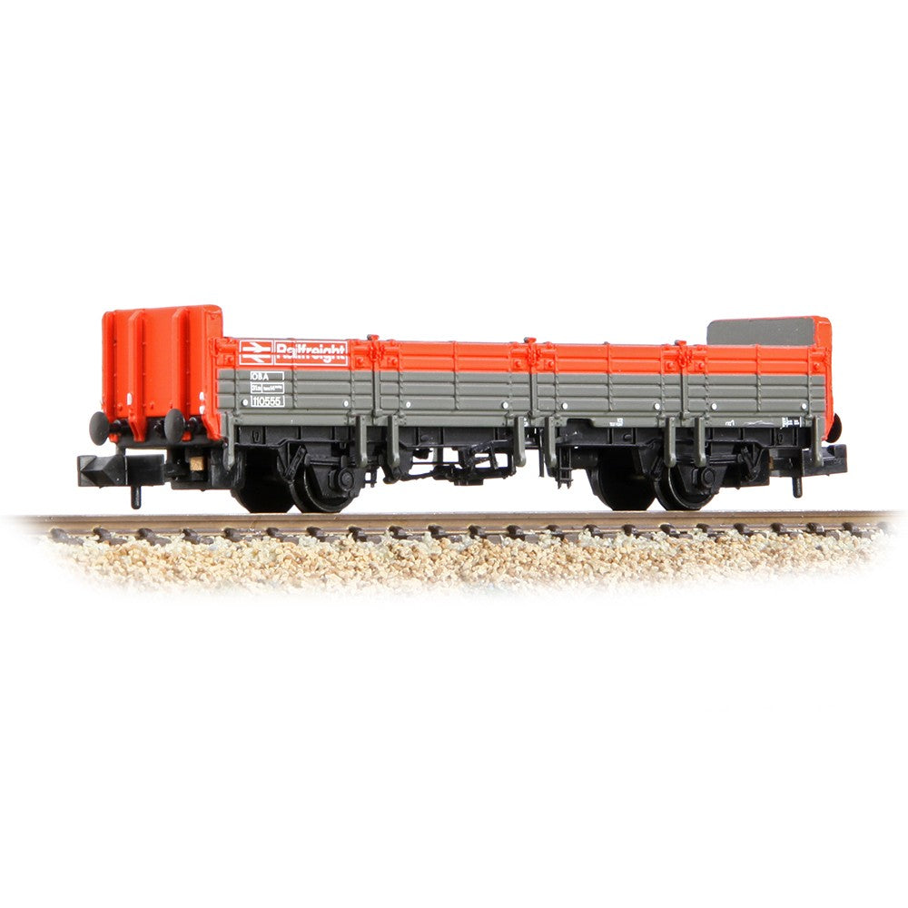 BR OBA Open Wagon Low Ends BR Railfeight Red & Grey