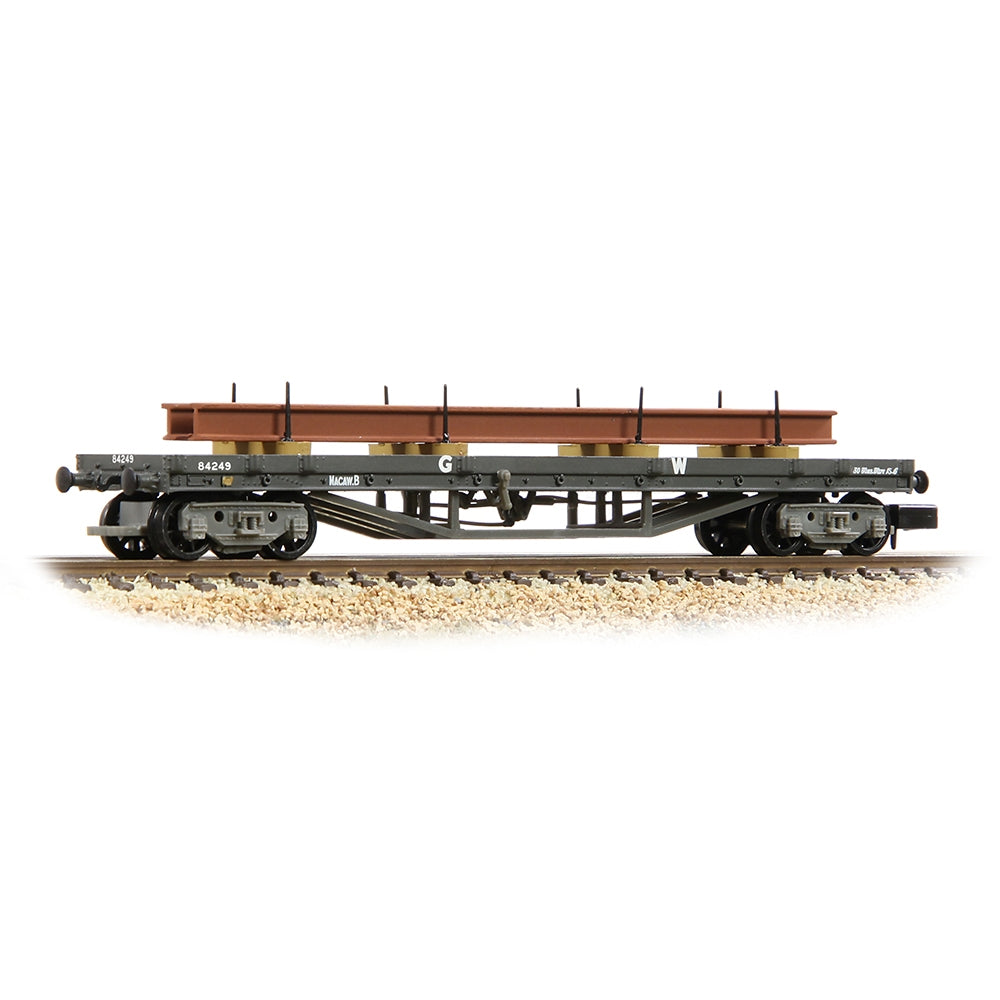 30 Ton Bogie Bolster GWR Grey with Load