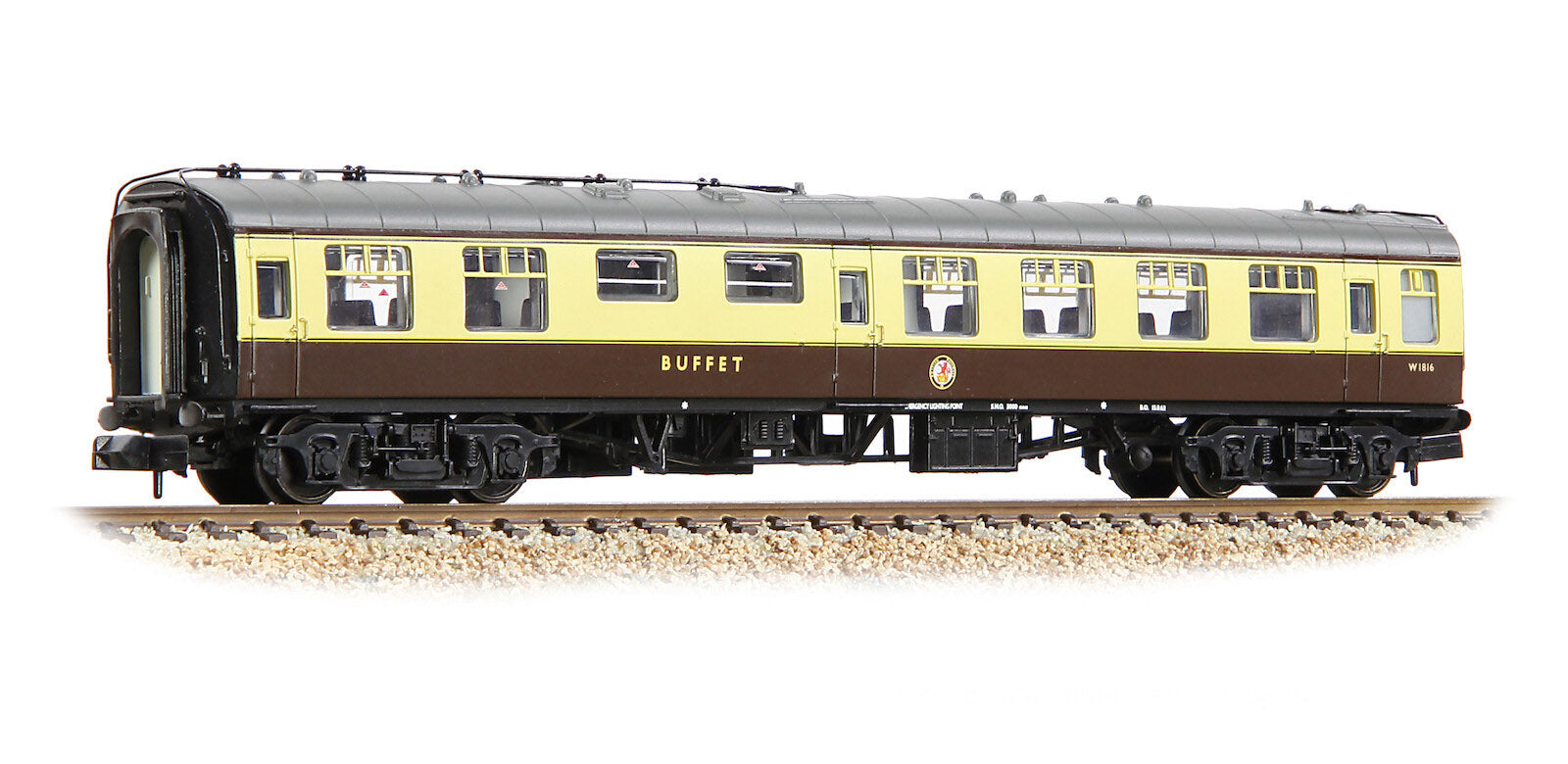 BR Mk1 RMB Restaurant Miniature Buffet - BR (WR) Choc & Crm