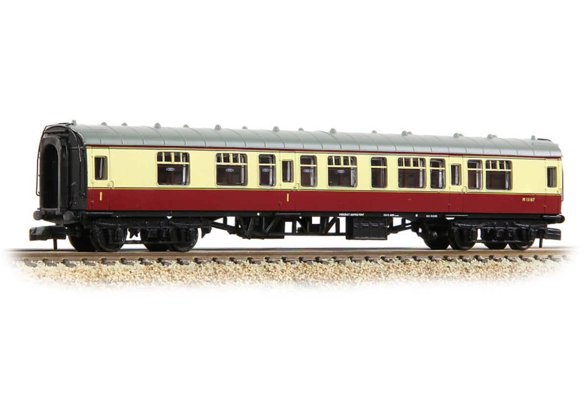 374-255E - Graham Farish - N - BR Mk1 CK BR Crimson & Cream