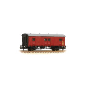 Southern Passenger Luggage Van - BR Crimson
