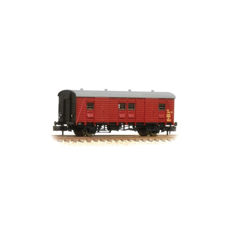 Southern Passenger Luggage Van - BR Crimson
