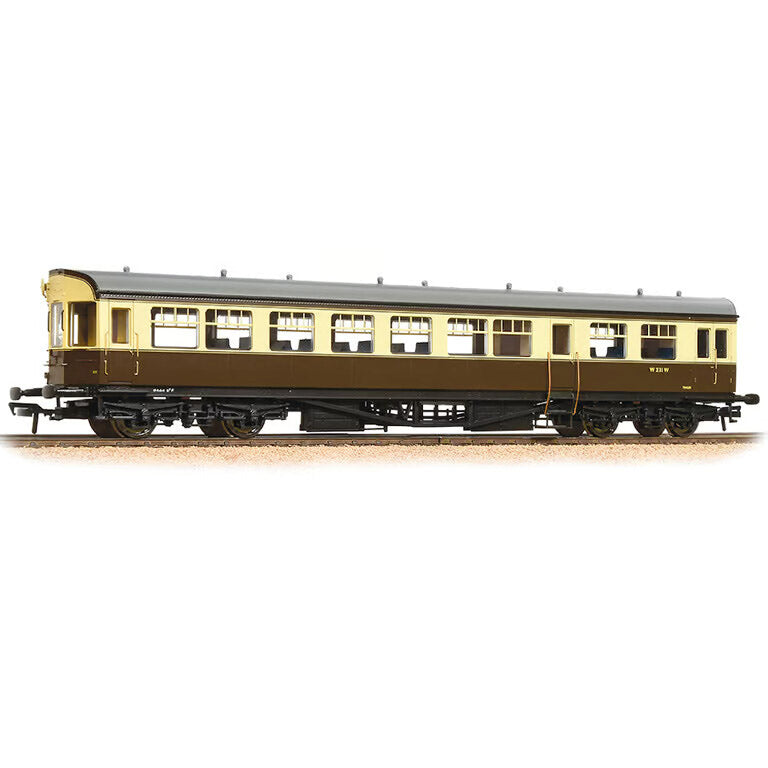 GWR Hawksworth Auto-Trailer BR W Chocolate & Cream