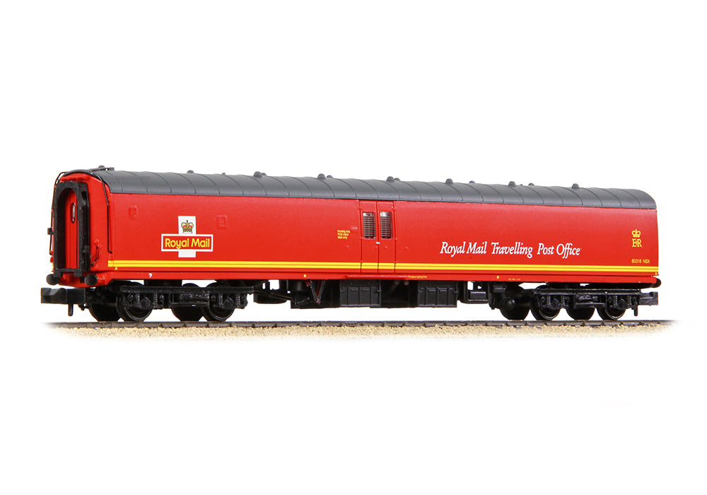 374-900A - Graham Farish - N - BR Mk1 POS Post Office Sorting Van R.Mail Travelling Post Office Red N