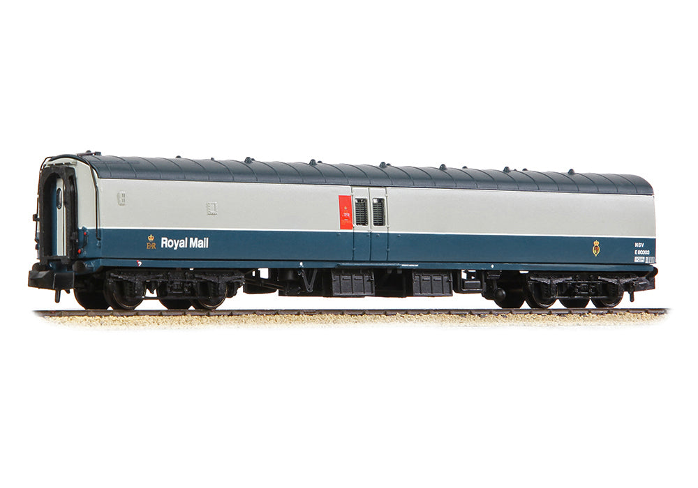 374-902B - Graham Farish - N - BR Mk1 POS Post Office Sorting Van BR Blue & Grey (Royal Mail) N