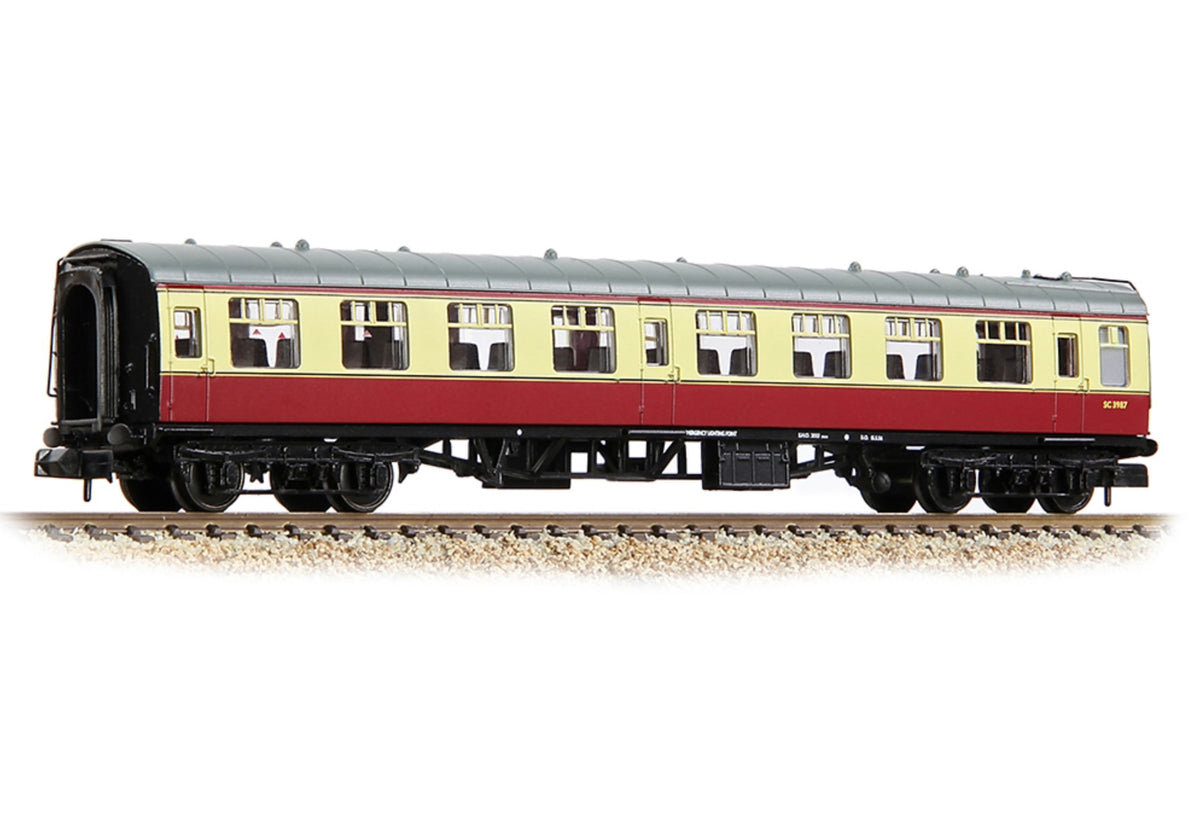 374-010F - Graham Farish - N - BR Mk1 TSO Crimson & Cream