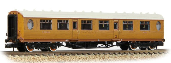 376-225B LNER Thompson Composite Corridor LNER Teak Effect