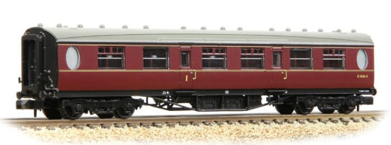 376-227 LNER Thompson Composite Corridor BR Maroon