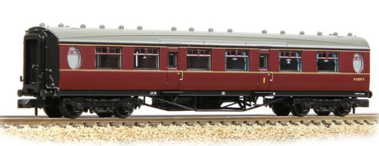 376-227A LNER Thompson Composite Corrider BR Maroon